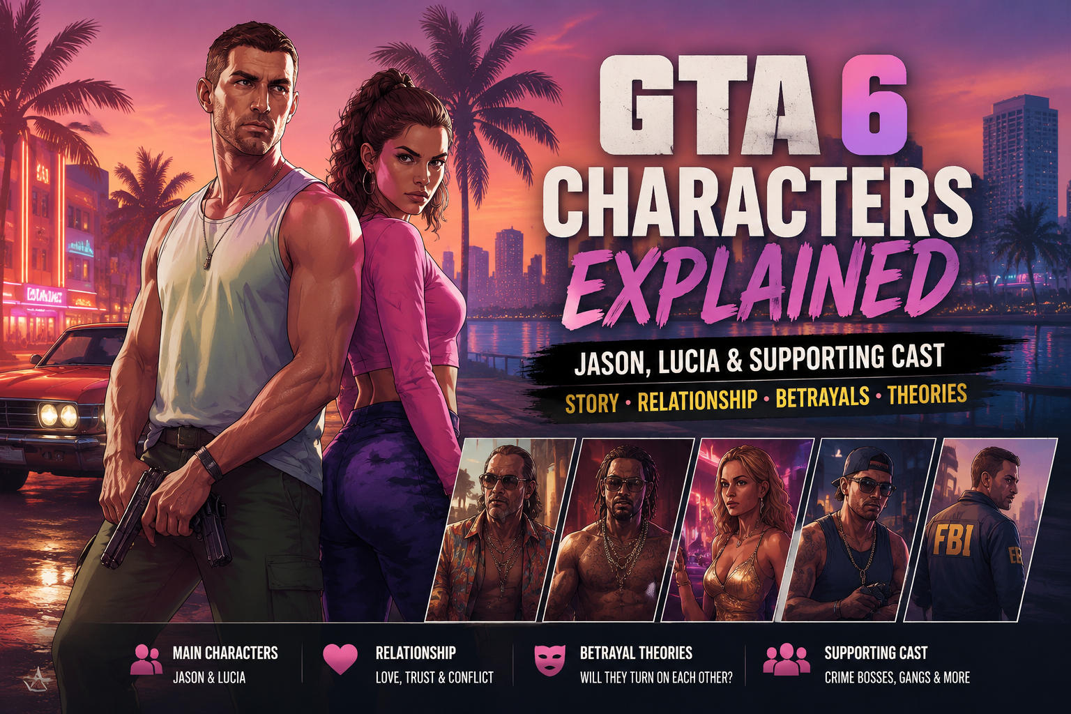GTA 6 Characters Explained: Jason, Lucia & Full Story Breakdown (2026 Guide)