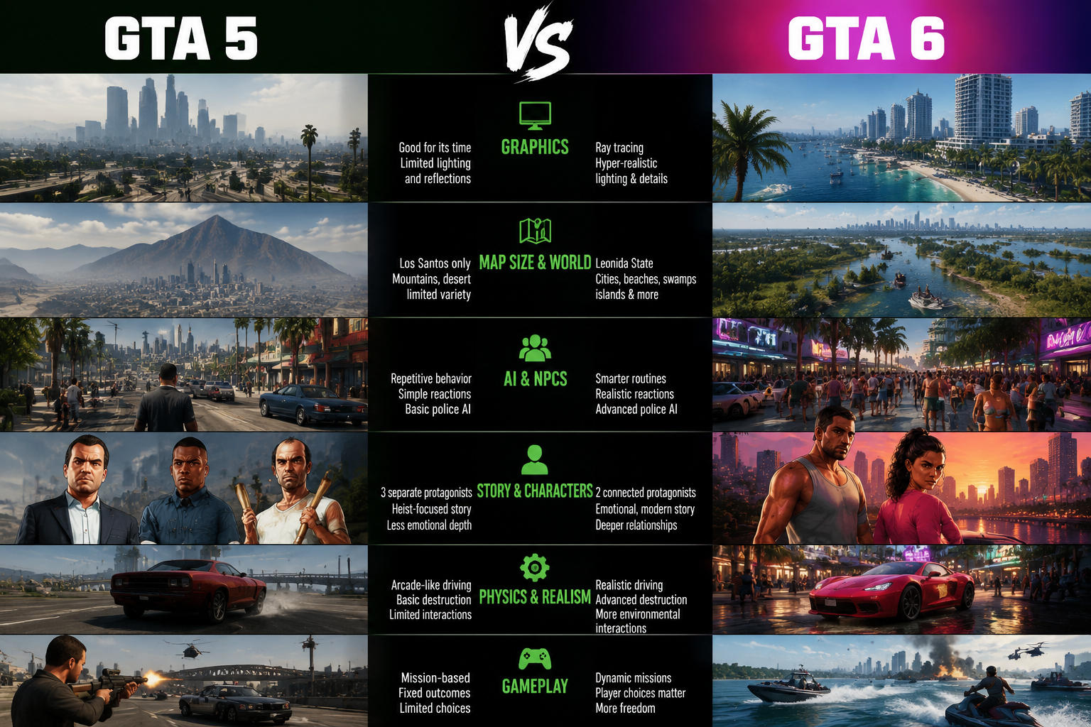 GTA5 VS GTA6